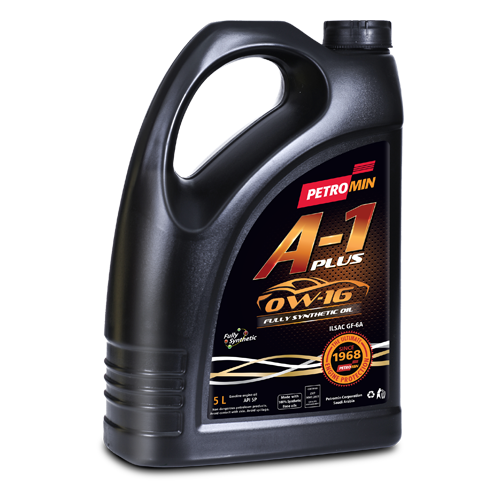 Petromin A-1 Plus 0W-16 Fully Synthetic Oil - 5L