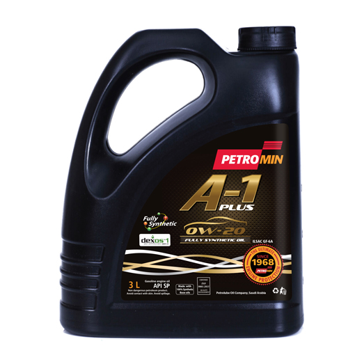 Petromin A-1 Plus 0W-20 Fully Synthetic Oil - 3L